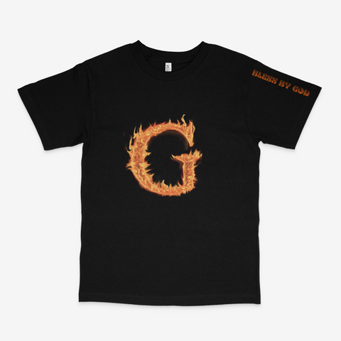 God's (G) Collection Black tee