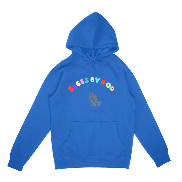 Bless California Blue Hoodie  [Fruit Loops Edition ]